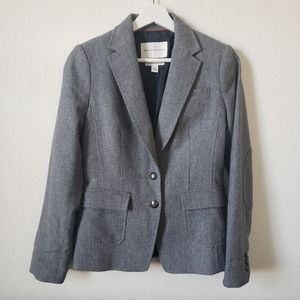 Banana Republic Women's gray wool blazer size 0